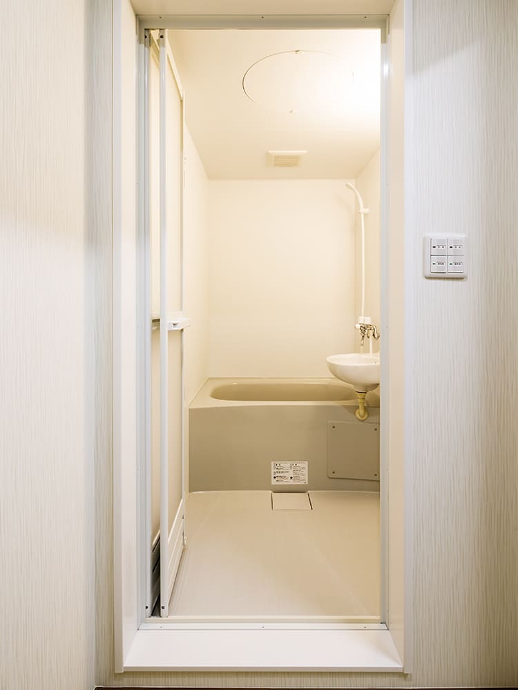 王子建設　法人施設施工事例　浴室