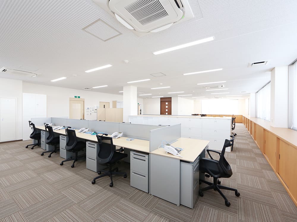 王子建設　法人施設施工事例　事務室