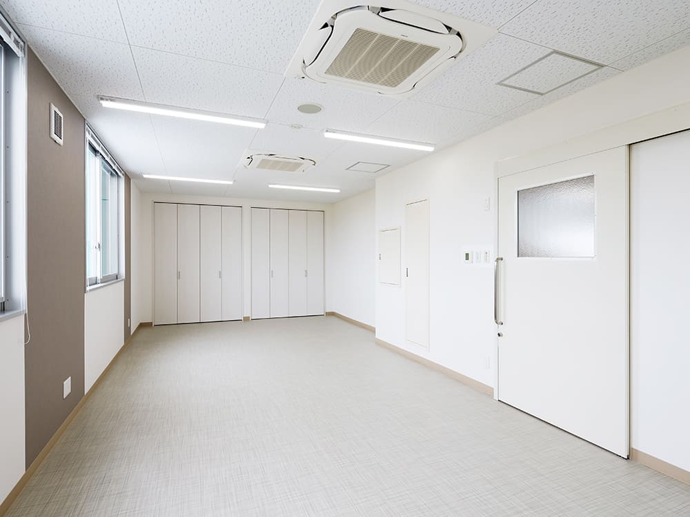 王子建設　法人施設施工事例　休憩室