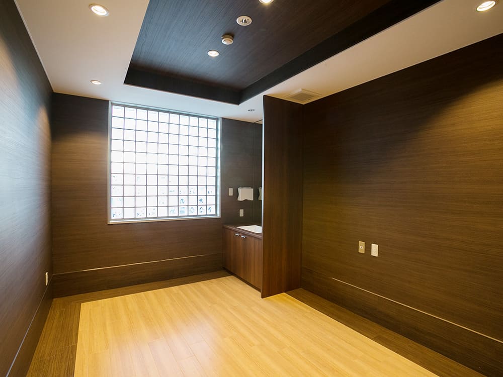 王子建設　法人施設施工事例　ラウンジ